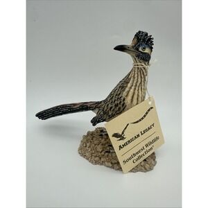 American Legacy Wildlife Collection Road Runner Figurine 5"T 7"wide NWT